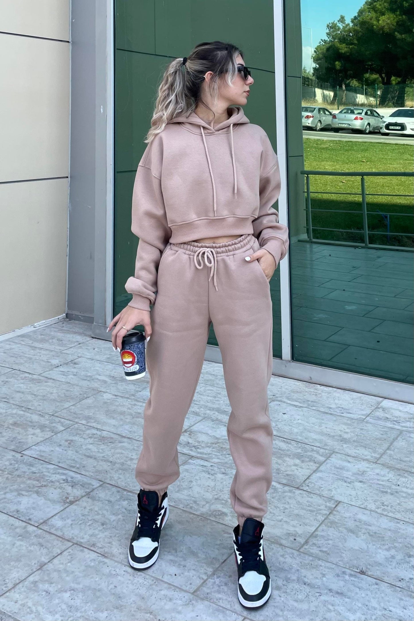 Crop Hoodie & Jogger Pants Sewing Pattern  Digital PDF Hoodie S–XXL & Joggers XS–XL  Beginner Friendly DIY Tracksuit  Printable Sewing File A4 Letter A0