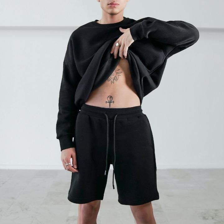 Men's Sweatshirt Shorts Set Sewing Pattern (PDF)