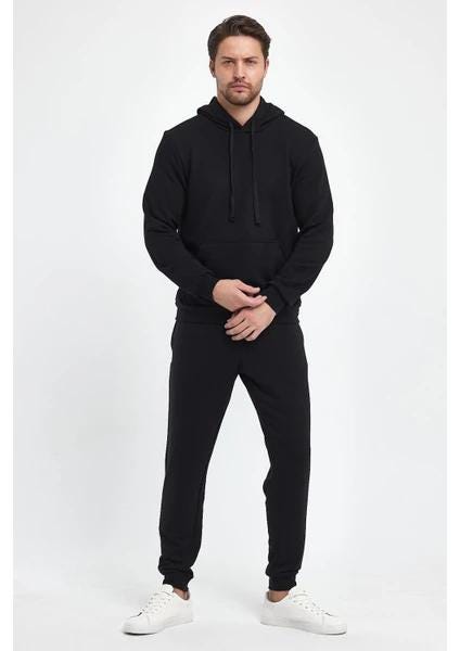Men's Hoodie and Jogger Pants Set Sewing Pattern PDF, Sizes XS to 4XL Hoodie and S to XXL Joggers, DIY Casual Tracksuit, Printable A4 Letter and A0