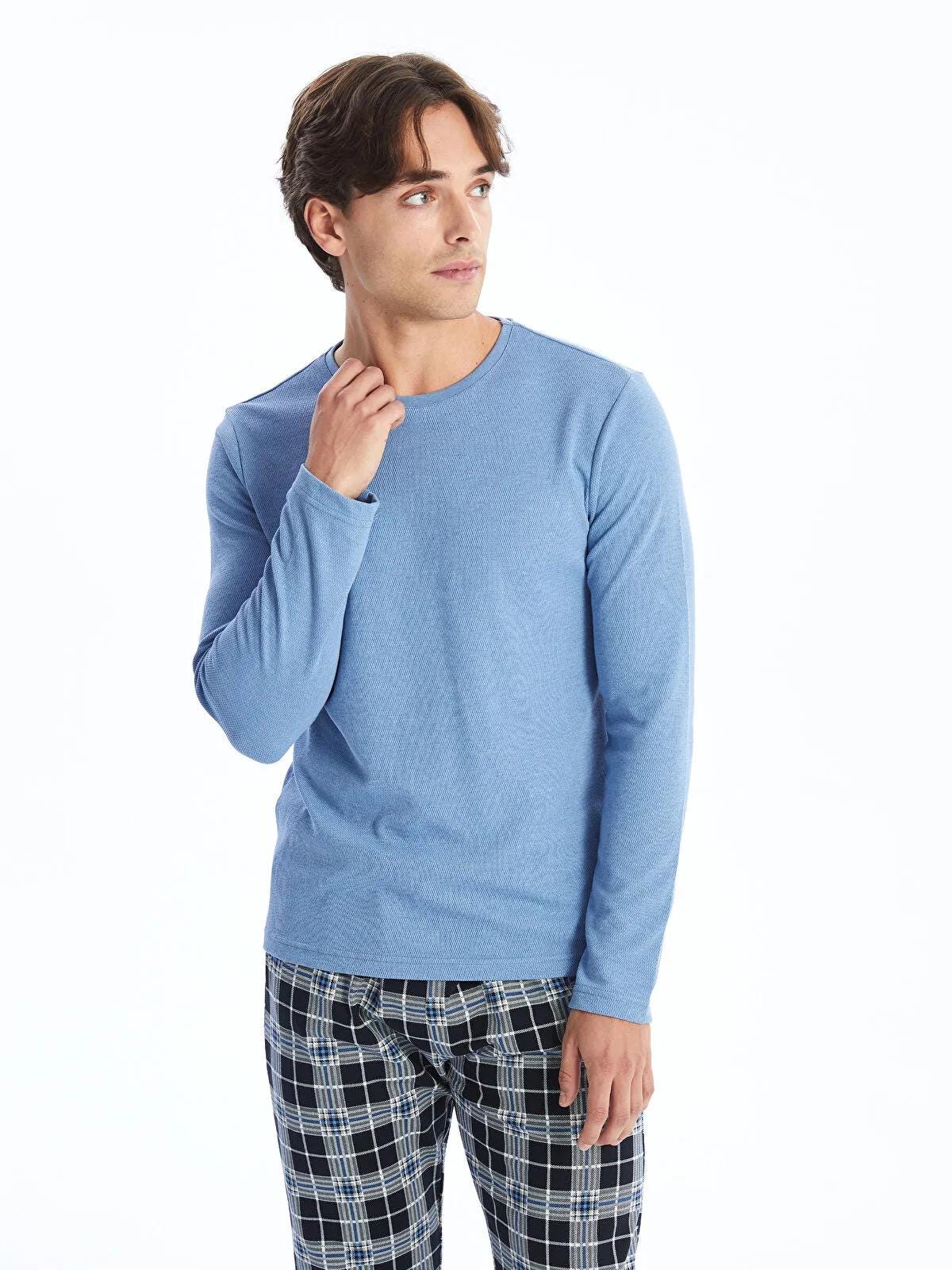 Men’s Long Sleeve Pajama Set Sewing Pattern  Digital PDF Sizes S–5XL  Beginner Friendly DIY Sleepwear  Printable Sewing File A4 Letter A0