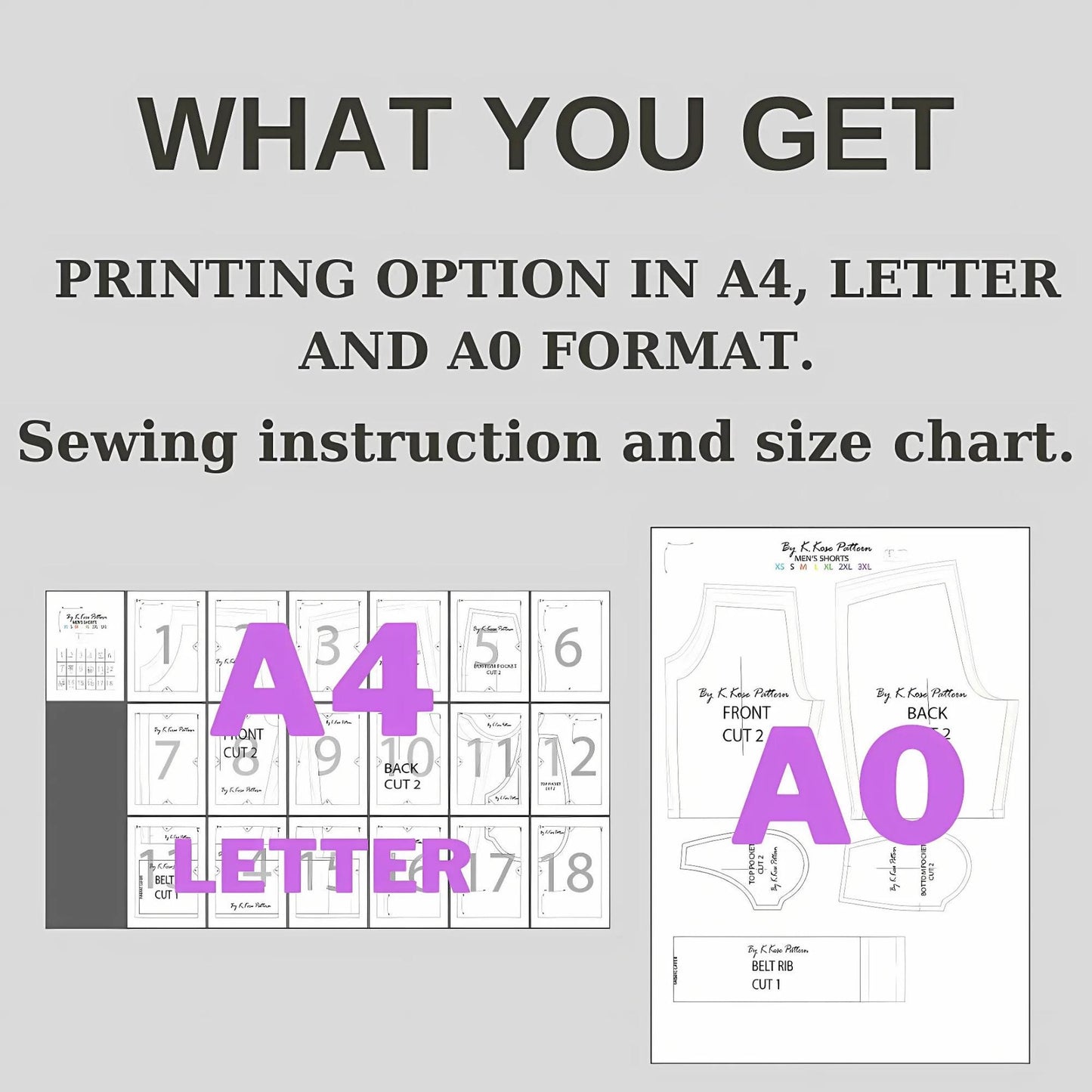 Sewing Bundle Beginner friendly +10 pcs  Lifetime access sewing book  A4-Letter-A0 women's and men's casual wide variety of