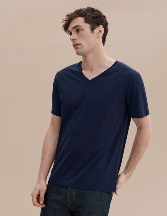 Men's V-Neck T-Shirt Sewing Pattern | Digital PDF | Sizes S–XXL