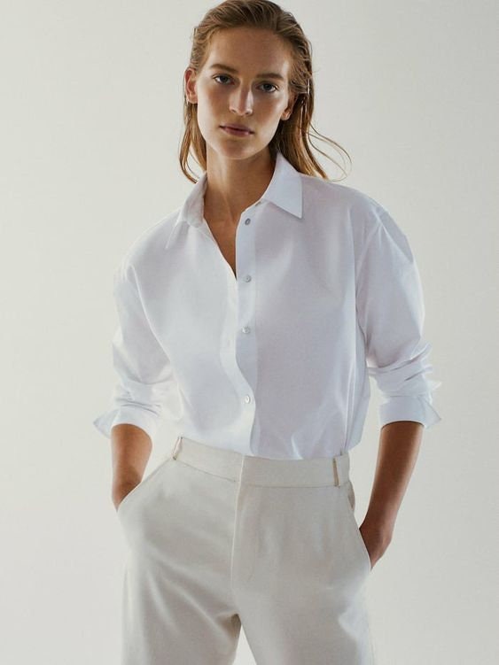 Women’s Classic Shirt Sewing Pattern  Digital PDF XS–L  Beginner Friendly DIY Blouse  Printable Sewing File A4 Letter A0