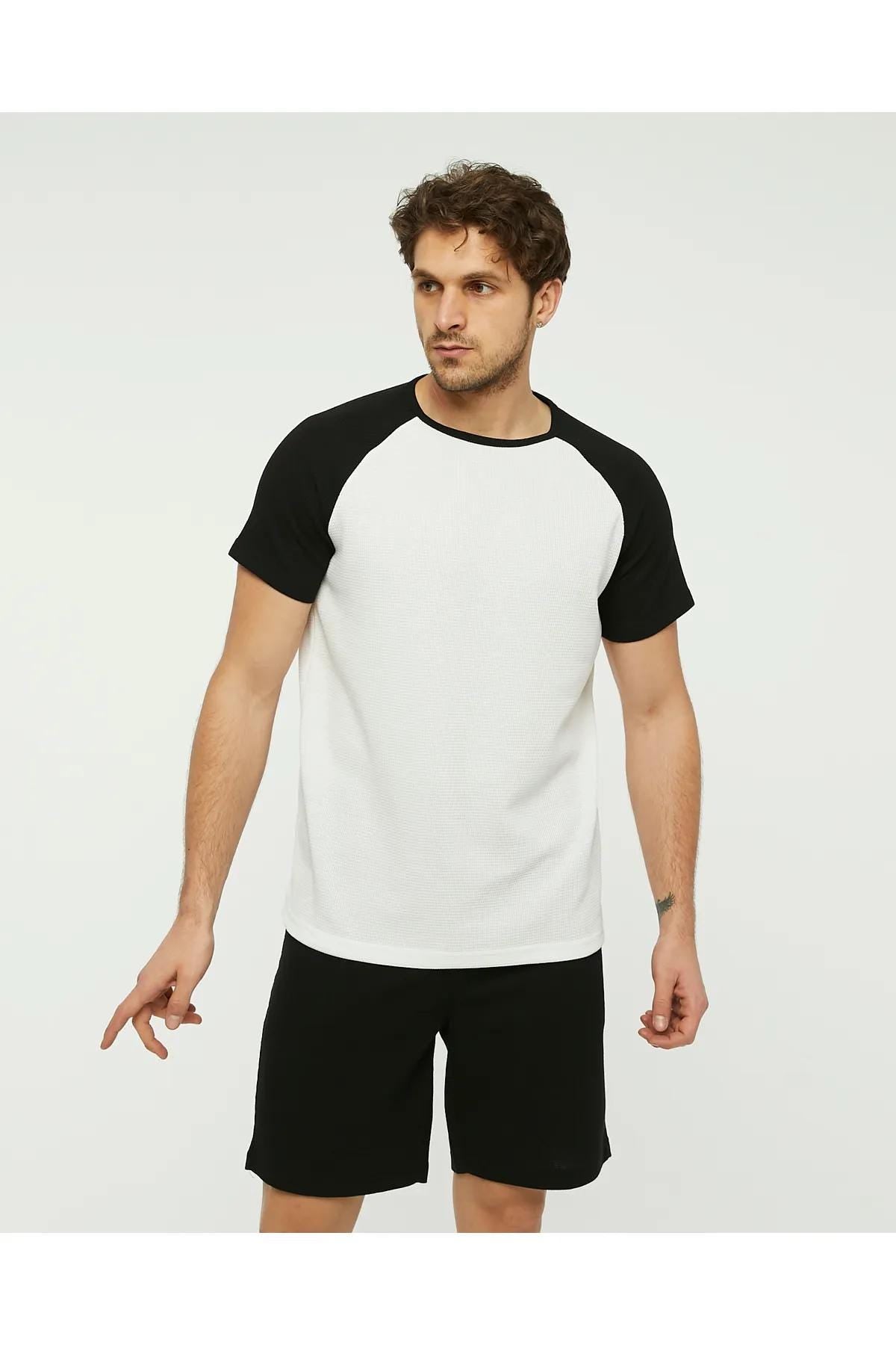 Men's Raglan T-Shirt & Shorts Set Sewing Pattern PDF | Beginner Printable | Sizes XS–3XL | A4-Letter-A0