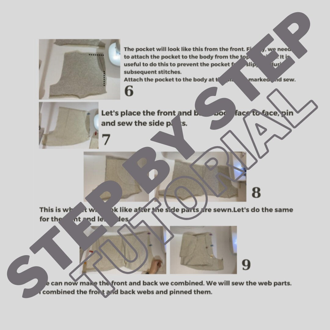 Women's Summer Shorts Sewing Pattern: Comfortable Casual Style (S-3XL) (PDF Pattern)