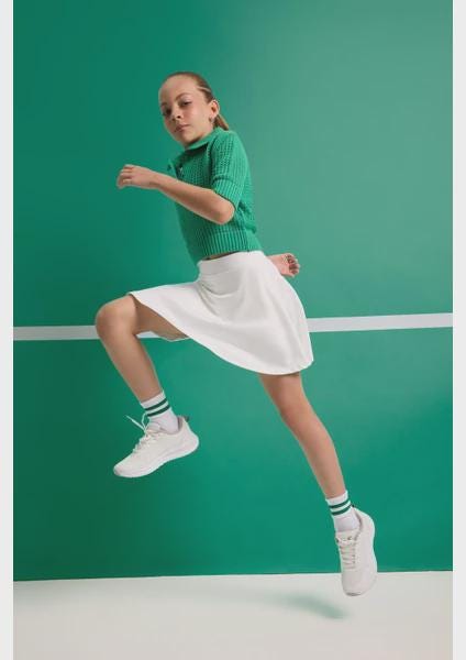 Kids Elastic Waist Skirt Sewing Pattern PDF, Ages 1 to 12 Years, Easy DIY Girls Clothing with Video Guide, Printable A4 Letter and A0