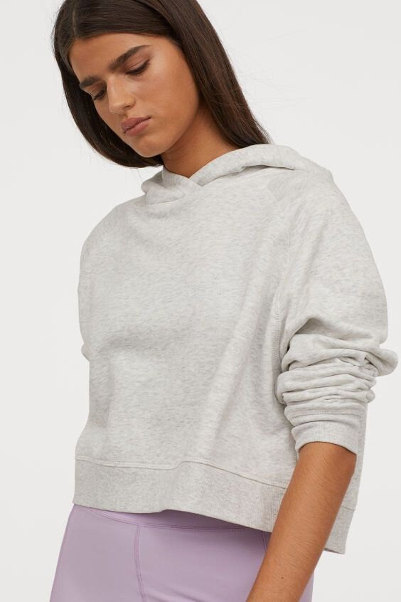 Women's Crop Hoodie Sewing Pattern PDF | Beginner Printable | Sizes S–2XL | K.Kose Pattern
