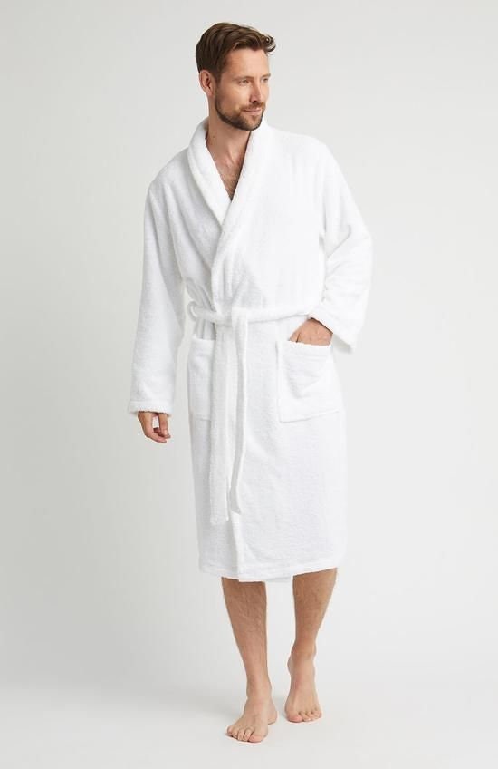 Shawl Collar Bathrobe Sewing Pattern PDF, Unisex Sizes S to 3XL with Deep Pockets and Belt, Easy DIY Robe, Printable A4 Letter and A0