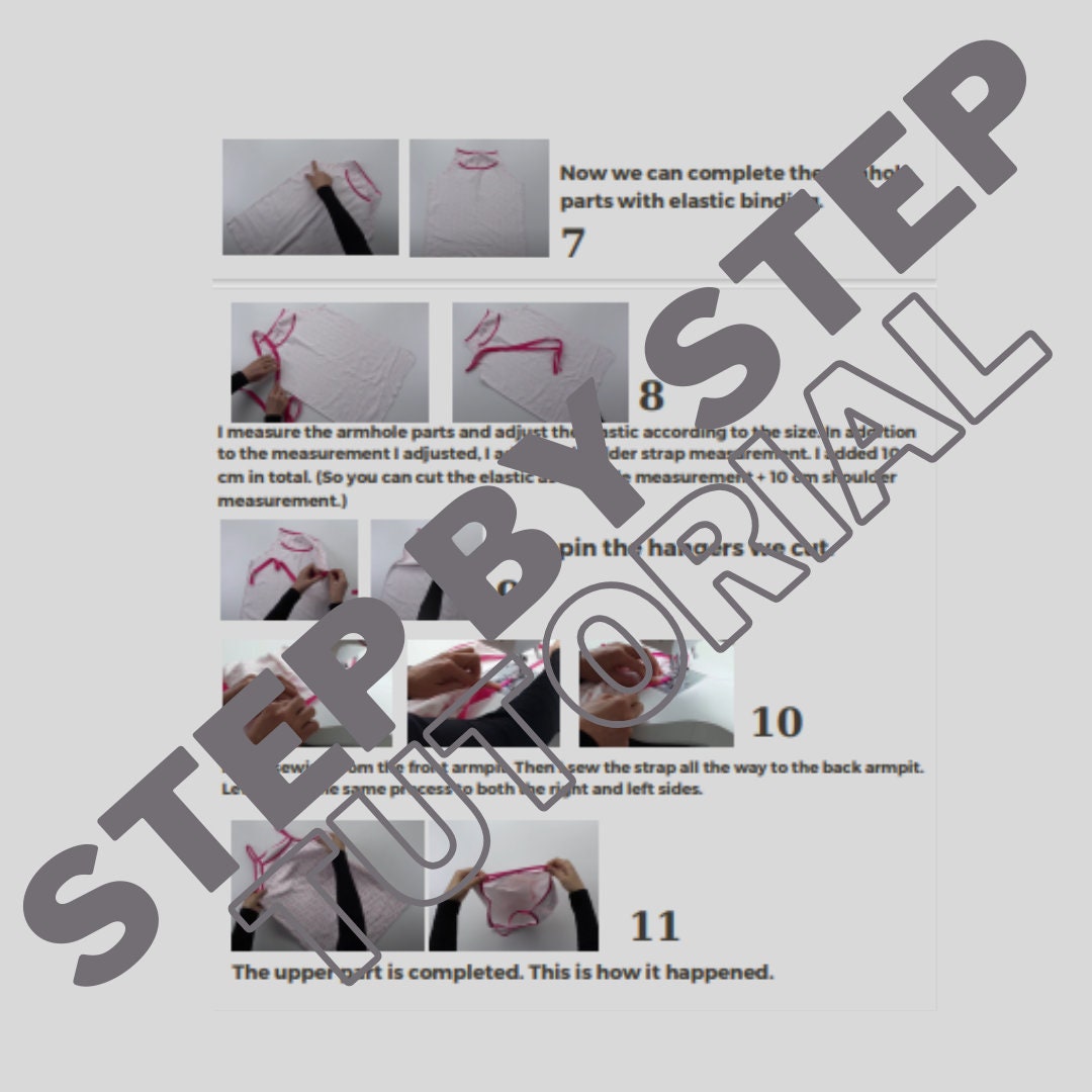 - Printable Camisole Strap Top Pattern  Women’s Sewing PDF XS–2XL  Beginner Friendly