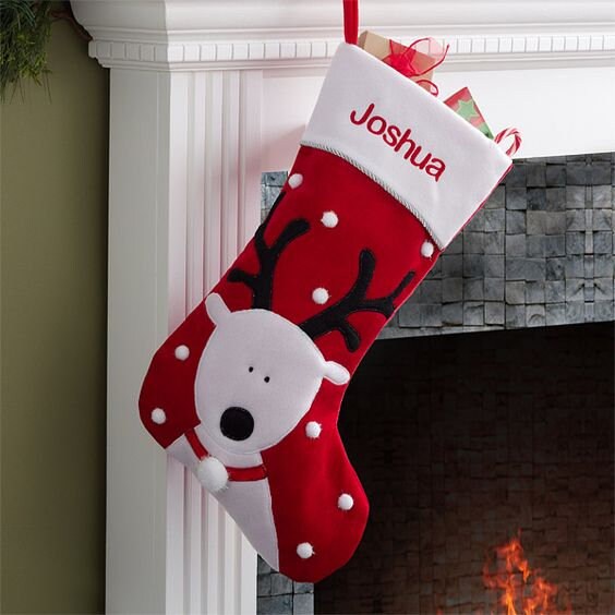 Christmas Stocking Sewing Pattern  Digital PDF Sizes Small–Large  Beginner Friendly DIY Holiday Decoration  Printable Sewing File A4 Letter