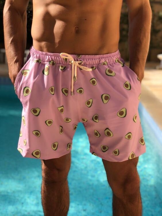 Men's Lined Swim Shorts Sewing Pattern PDF, Sizes XS to 3XL, Easy DIY Men's Swimwear, Printable A4 Letter and A0