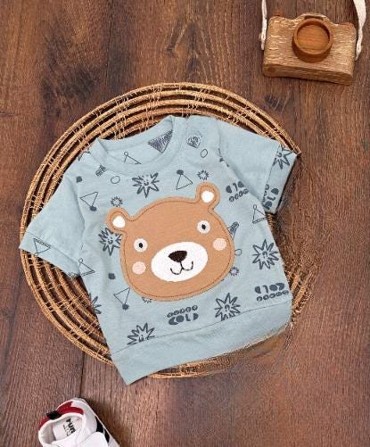Baby & Kids’ T-Shirt Sewing Pattern  Digital PDF Sizes 0M–6Y  Beginner Friendly DIY Children’s Clothing  Printable Sewing File A4 Letter A0